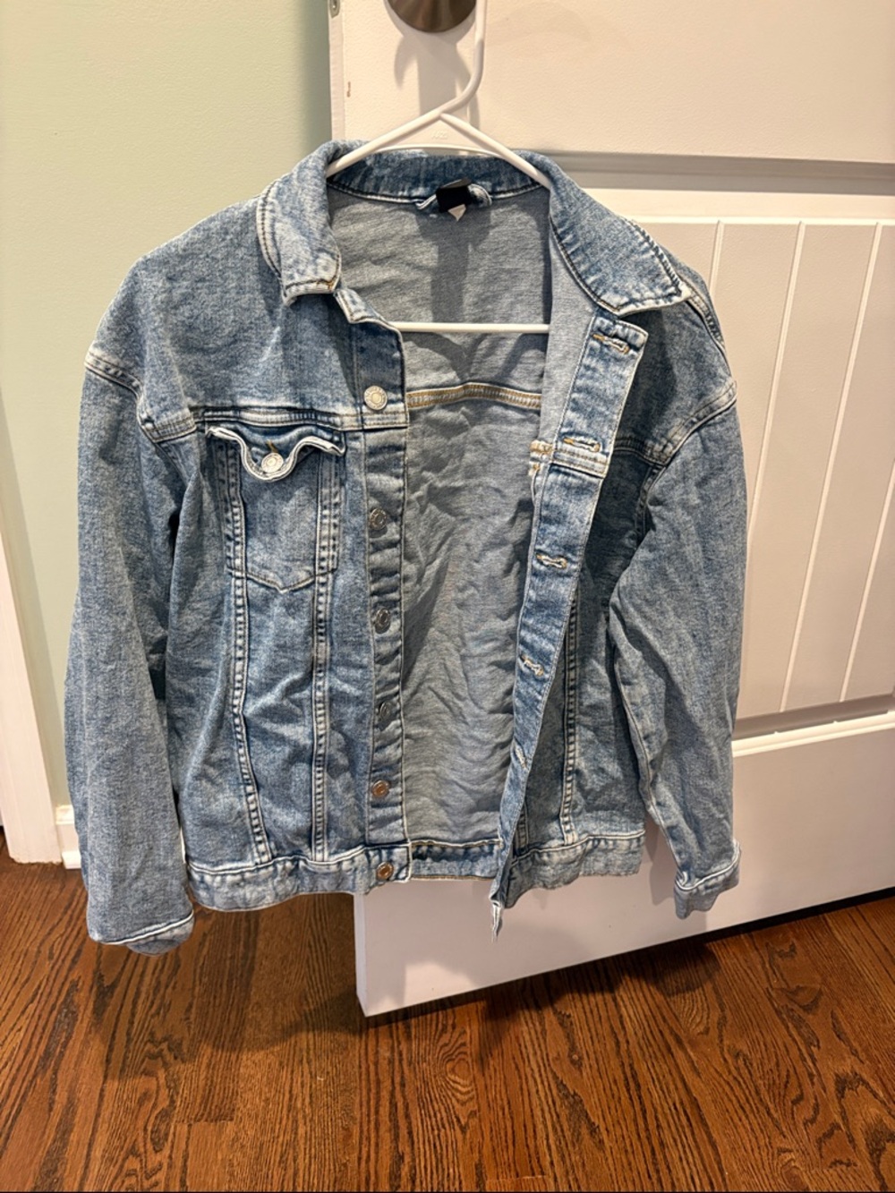 Light Wash Denim Jacket - Classic Casual
